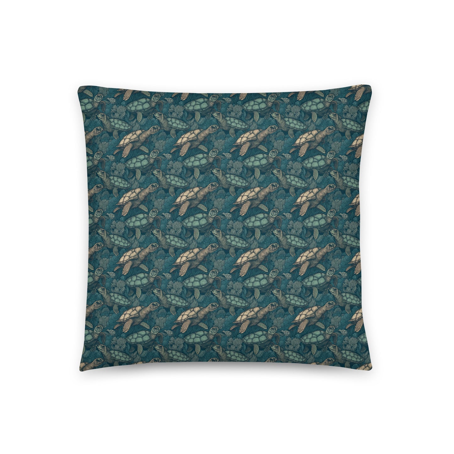 Pillow Sea Turtle Green