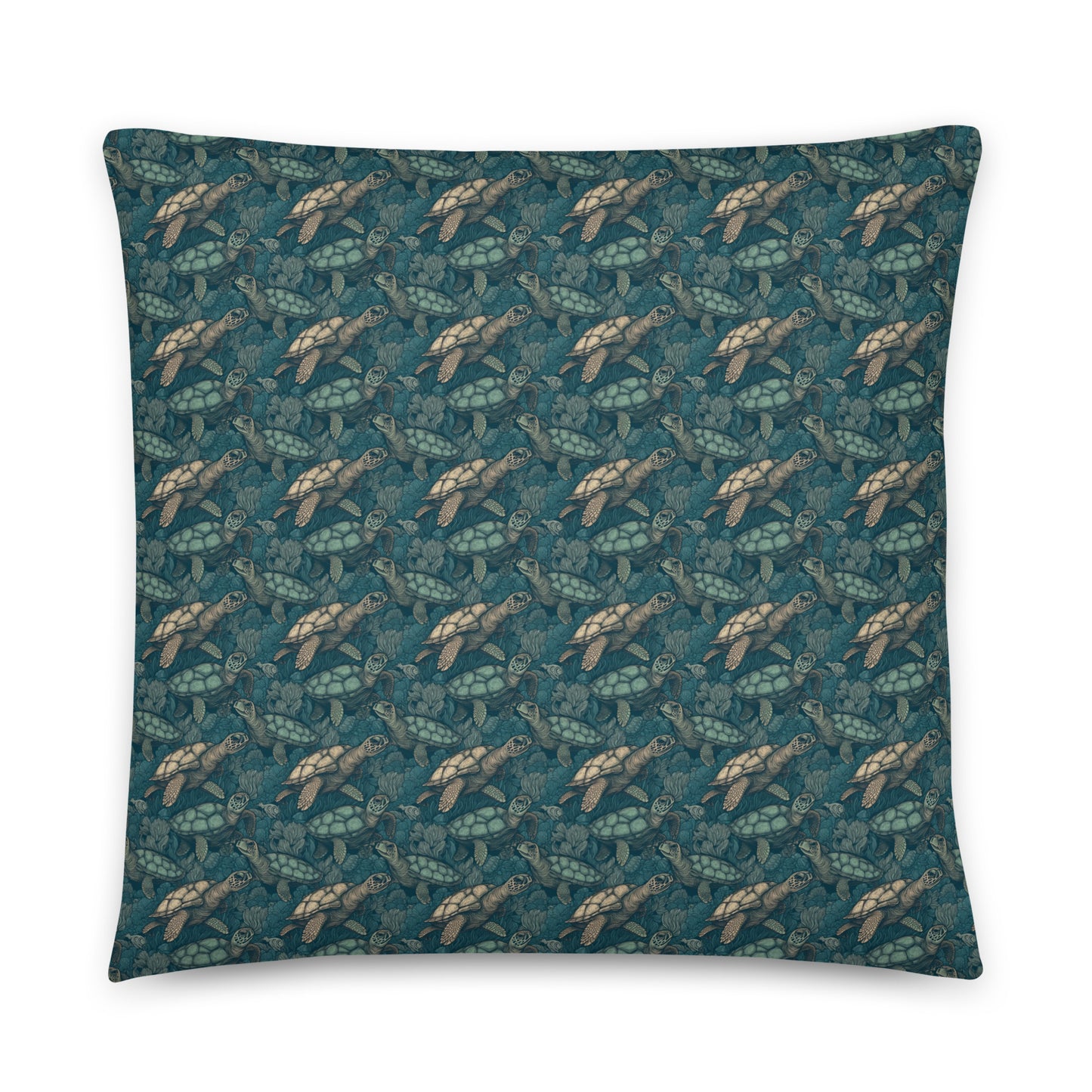 Pillow Sea Turtle Green