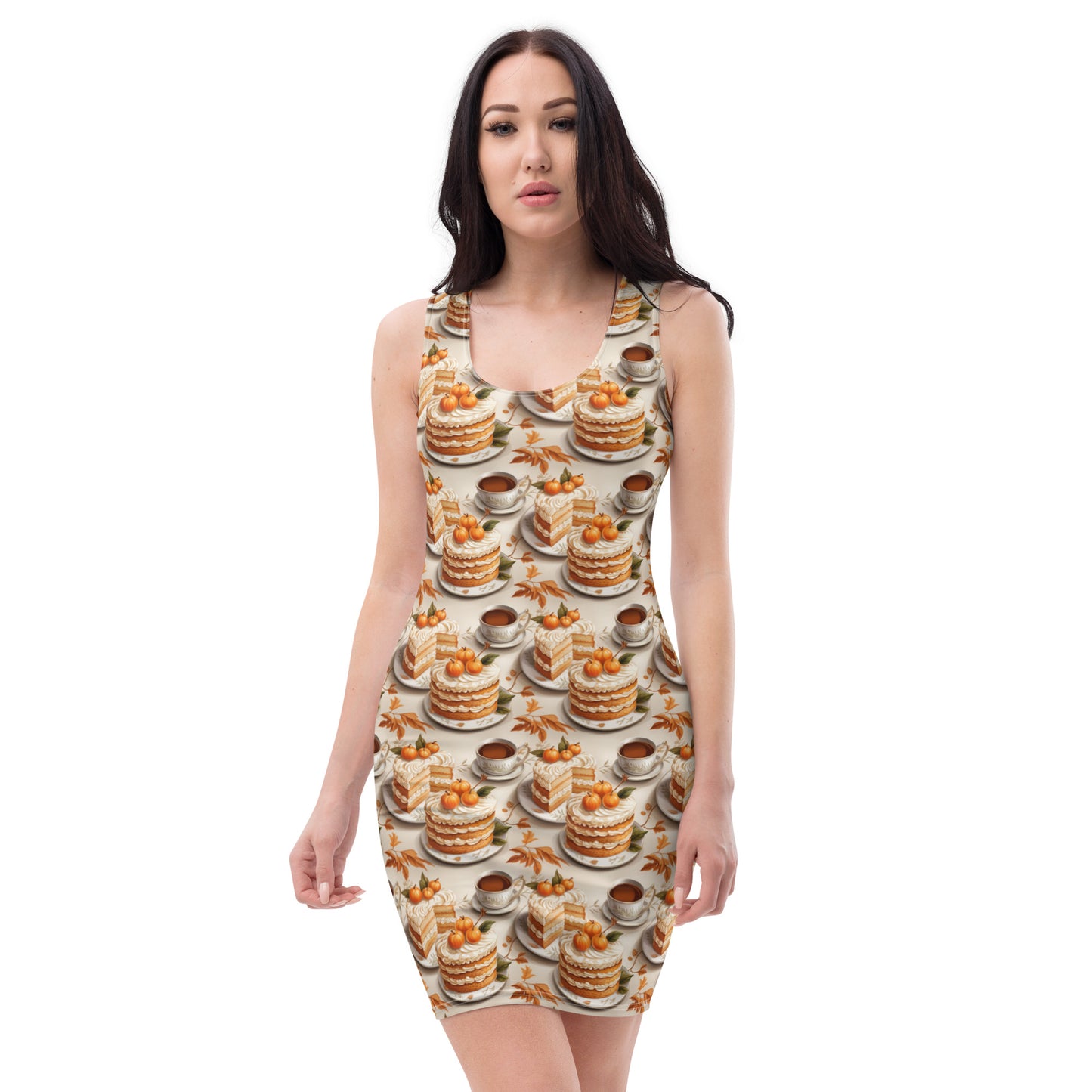 Bodycon Dress Fall Fashion Autumn Spice & Pumpkin Pie