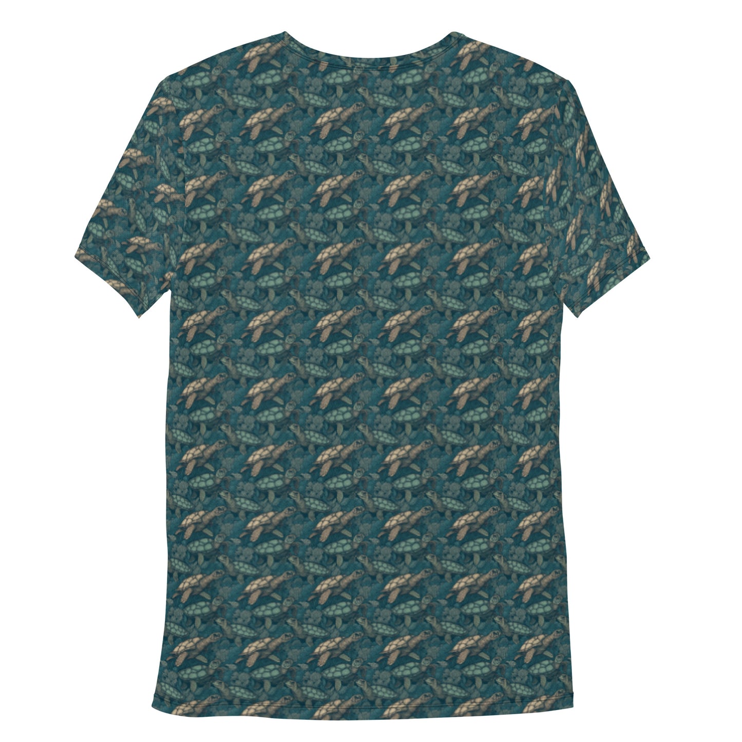 Men's Athletic T-Shirt Sea Turtle