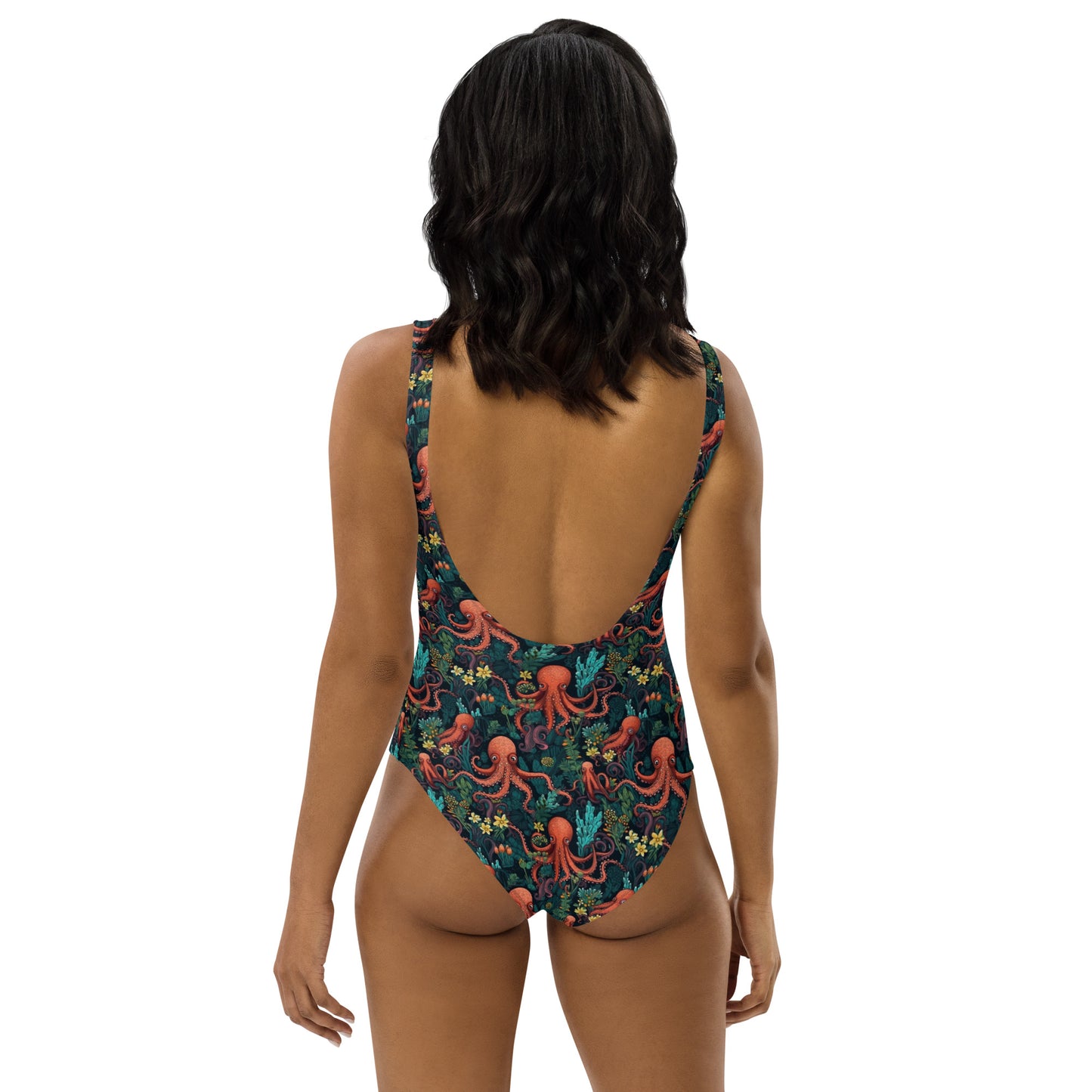 One-Piece Swimsuit Octopus Garden