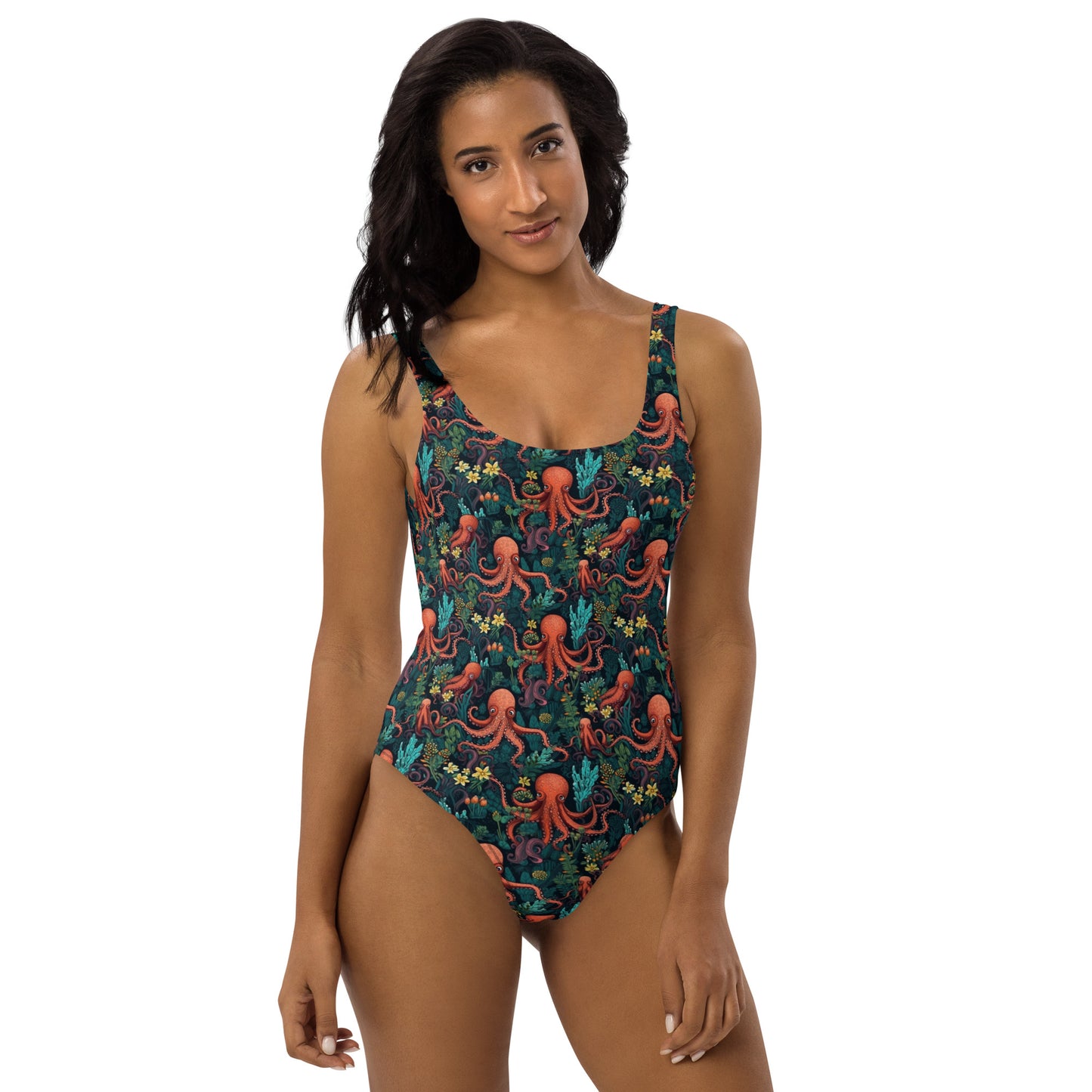 One-Piece Swimsuit Octopus Garden