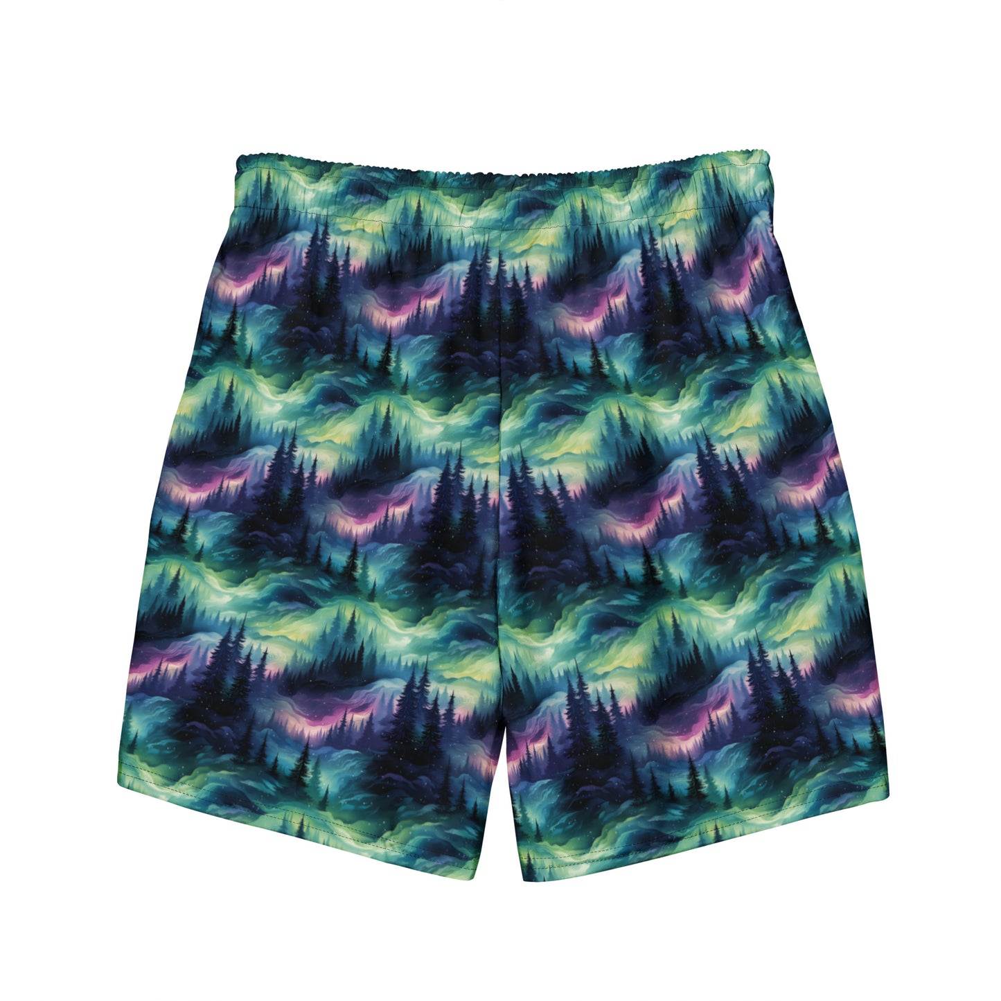 Swim Trunks Winter Fashion Northern Lights