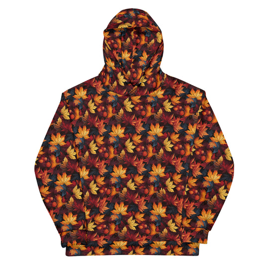 Hoodie Fall Fashion Autumn Leaves Scatter