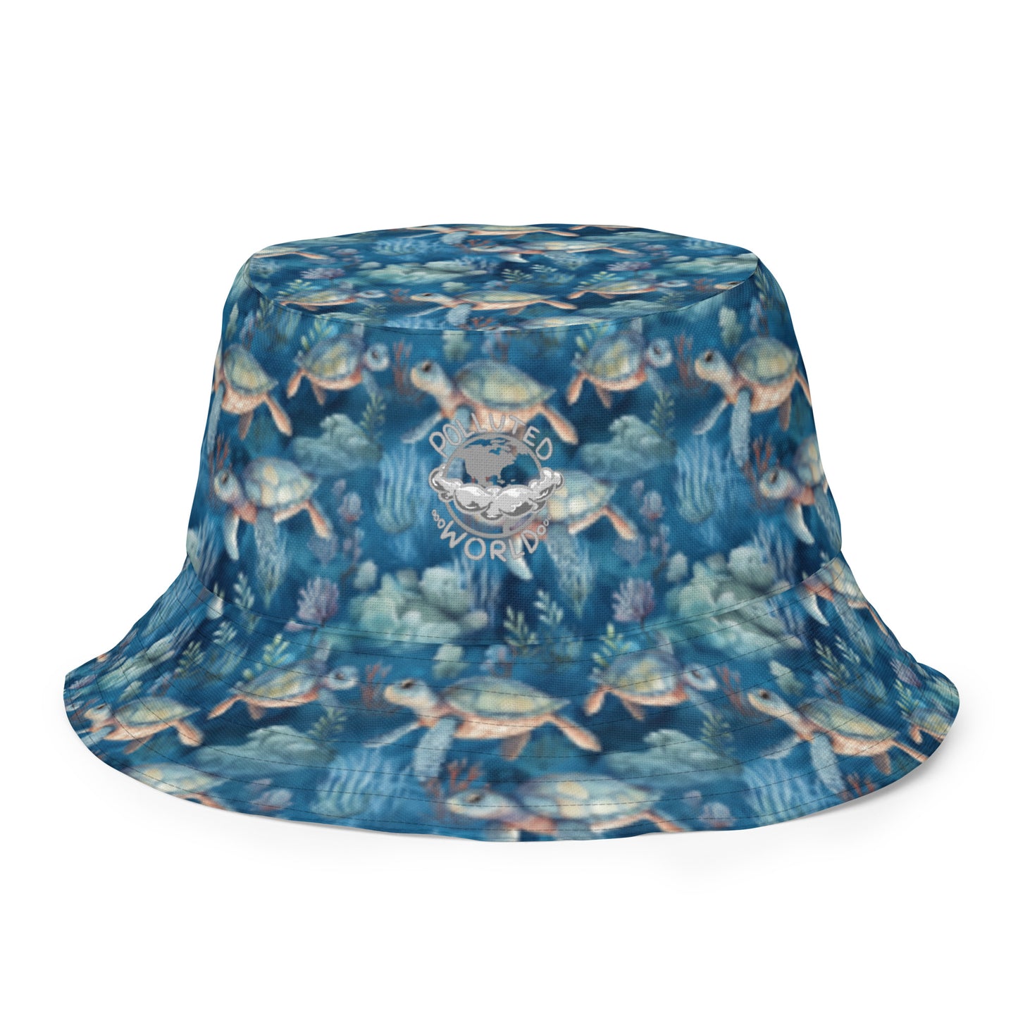 Reversible Bucket Hat Sea Turtle