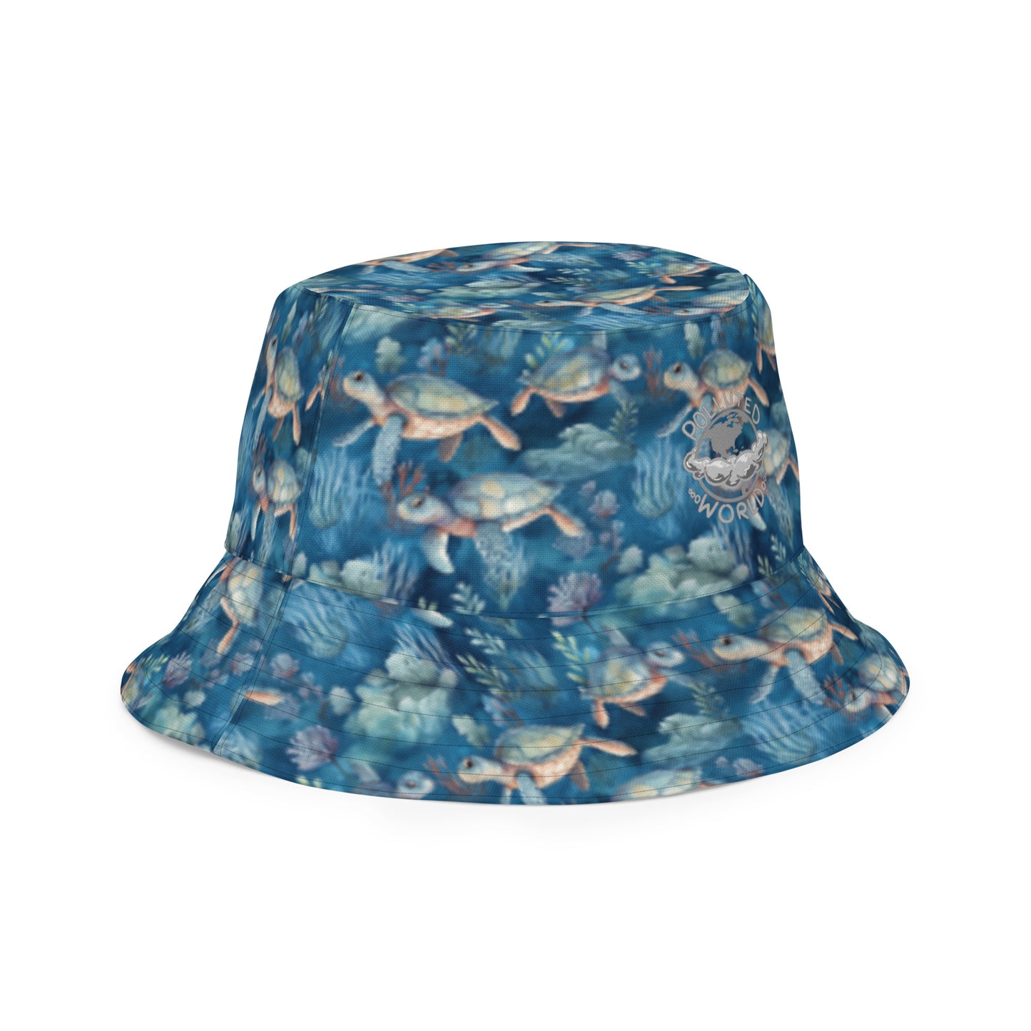 Reversible Bucket Hat Sea Turtle