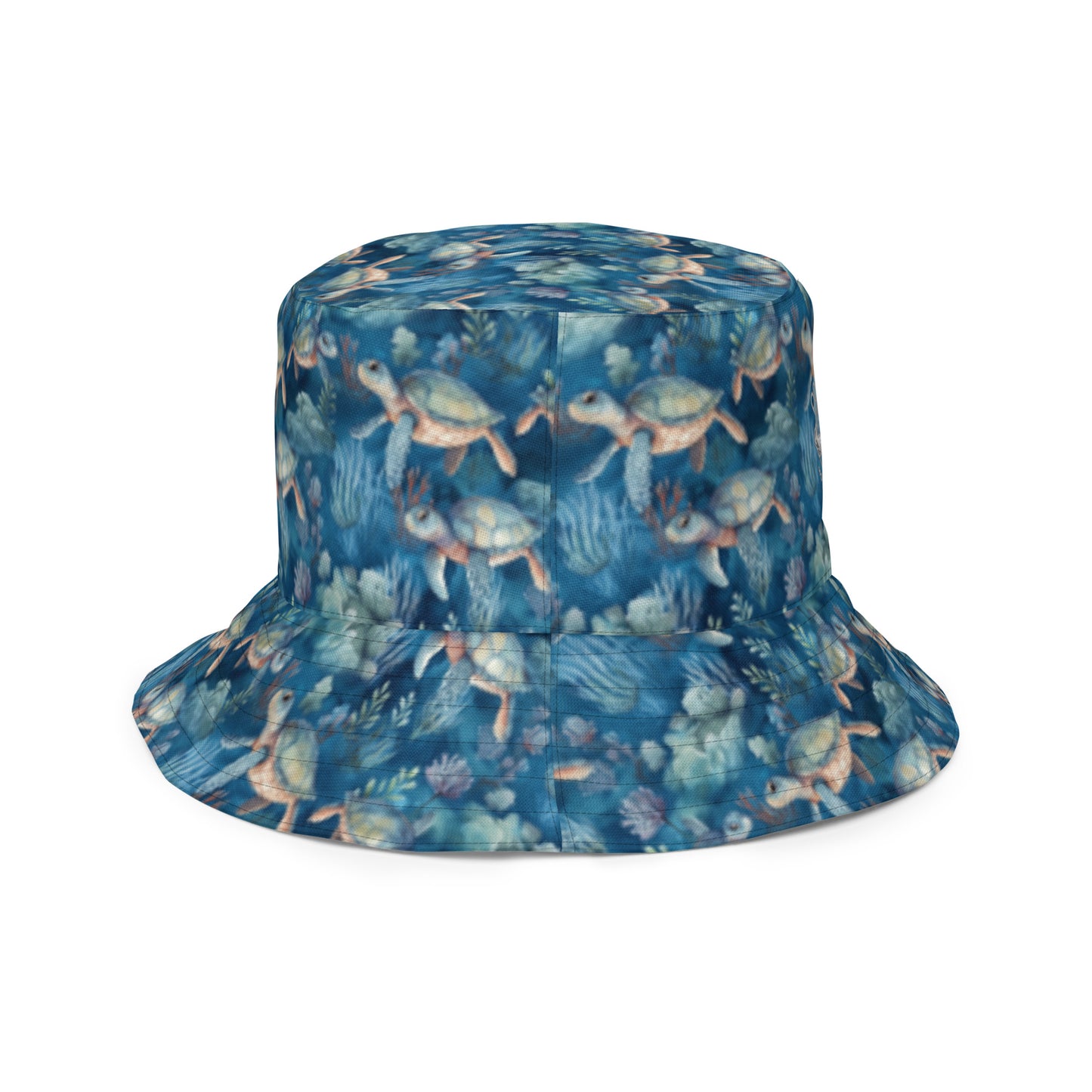 Reversible Bucket Hat Sea Turtle