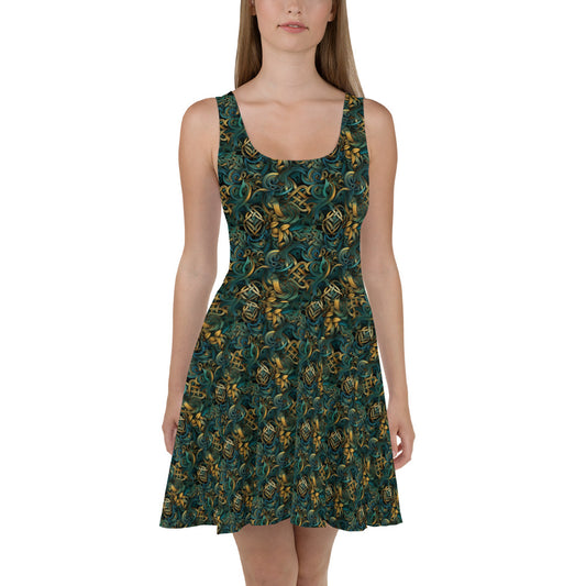 Skater Dress Celtic Nature #13