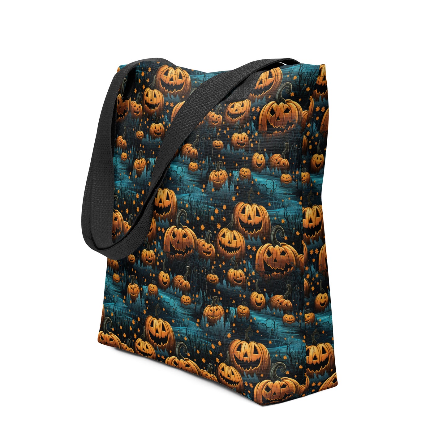 Tote Bag Halloween Pumpkin Patch