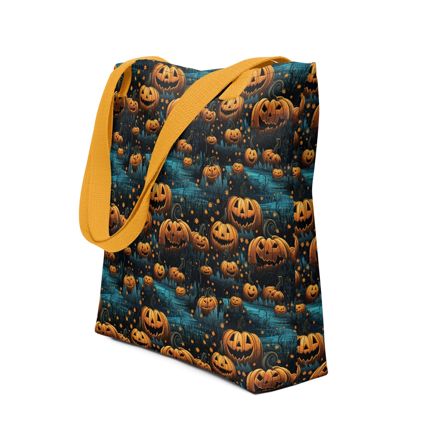 Tote Bag Halloween Pumpkin Patch