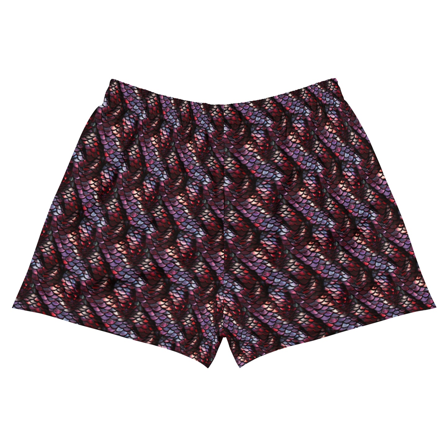 Athletic Shorts Ruby Dragon Scale