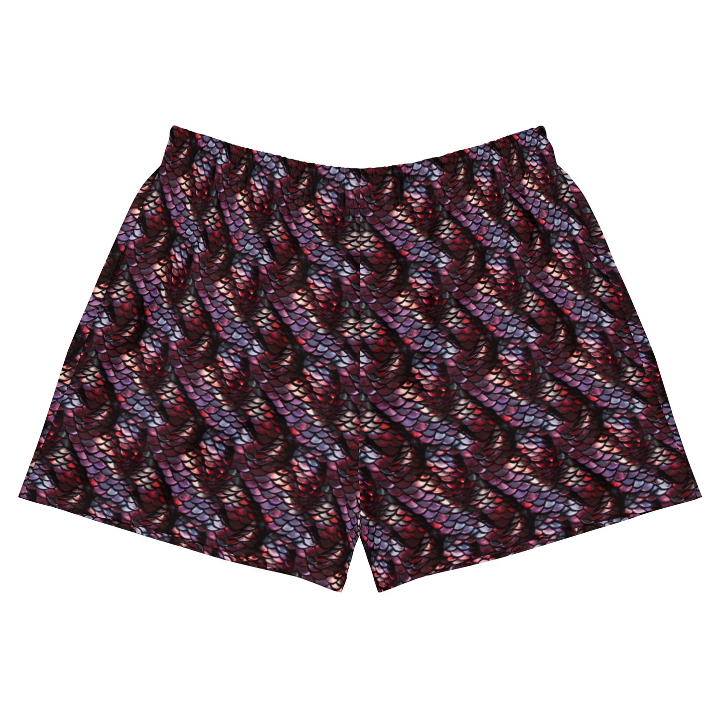 Athletic Shorts Ruby Dragon Scale