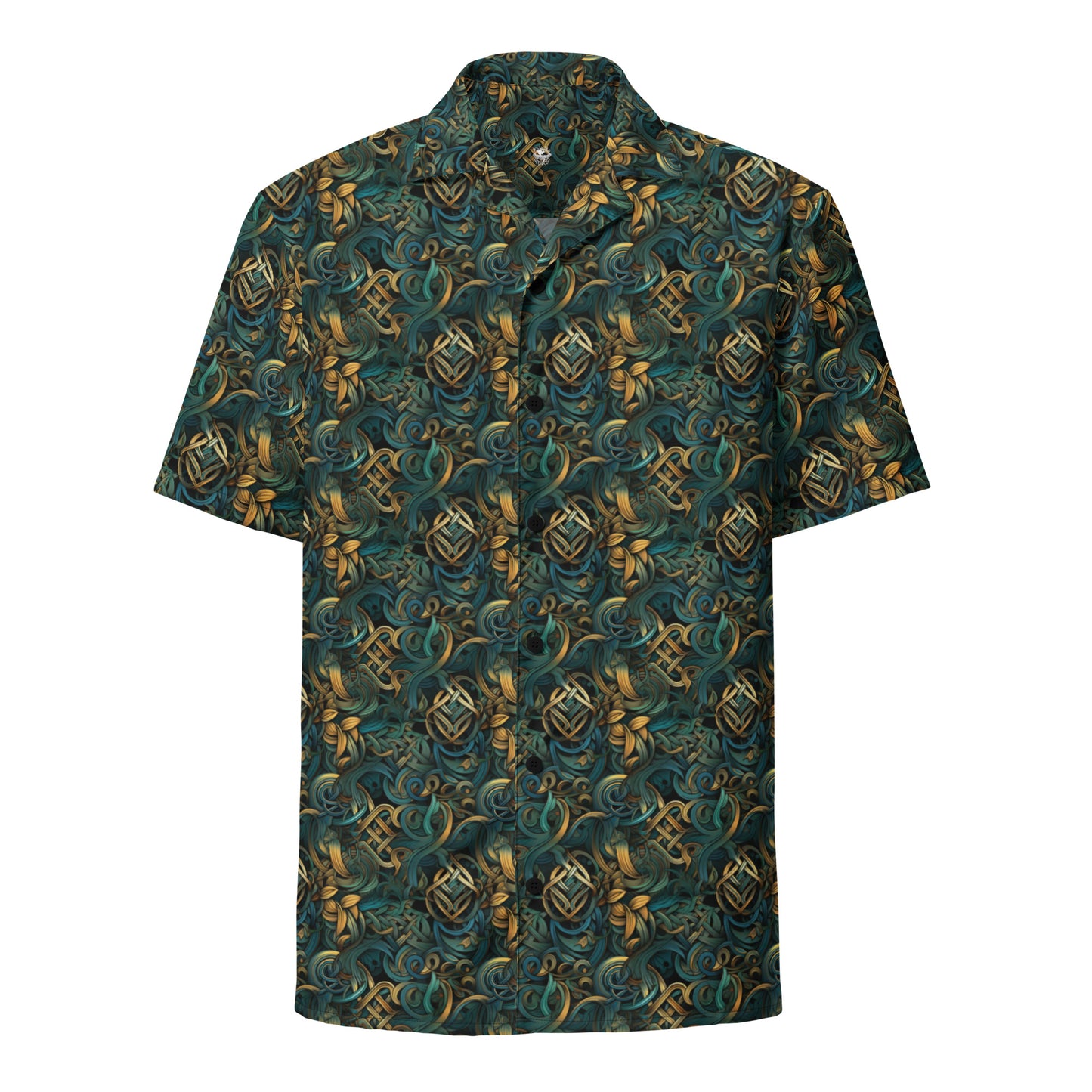 Button Shirt Celtic Nature #13