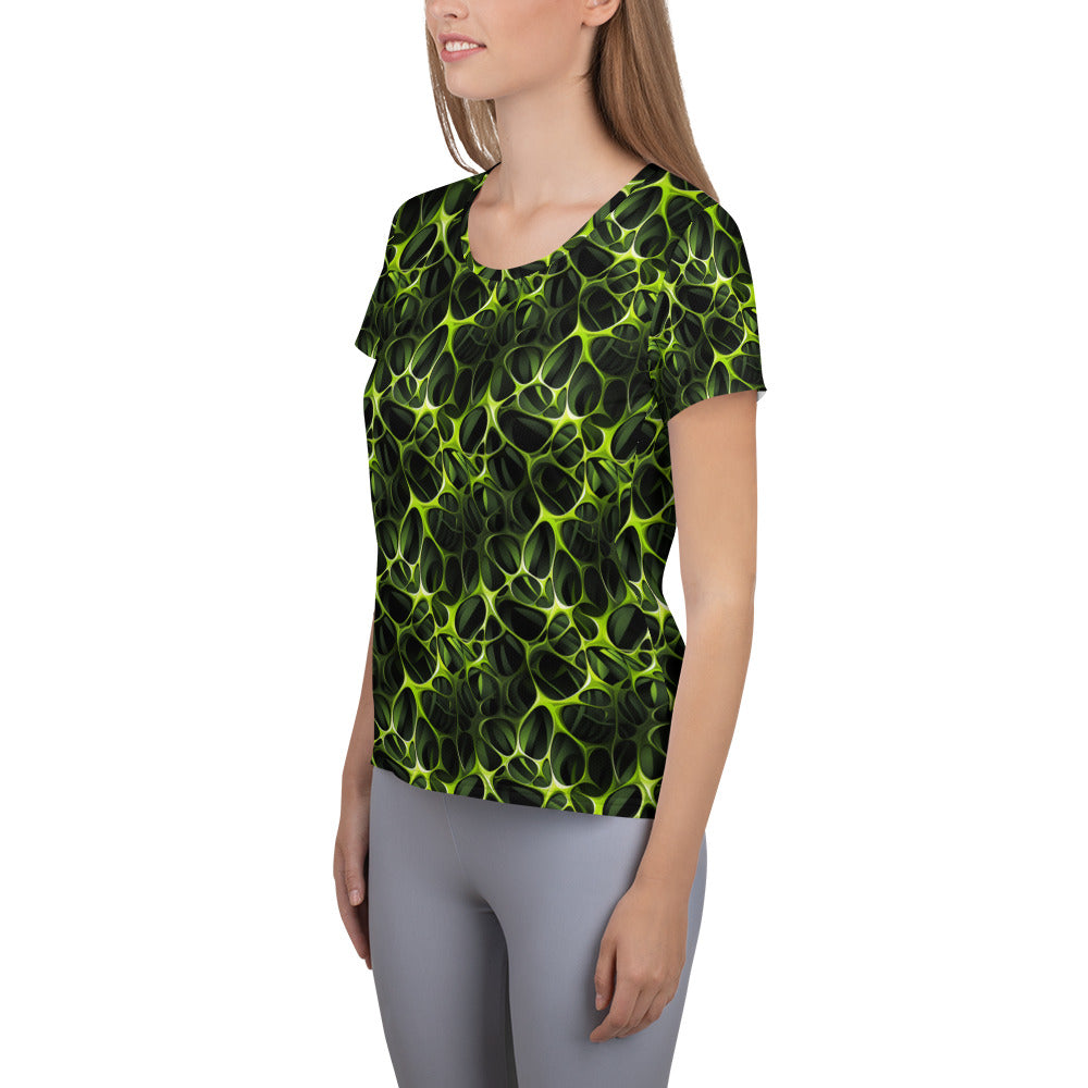 Women's Athletic T-shirt Trippy Bugs