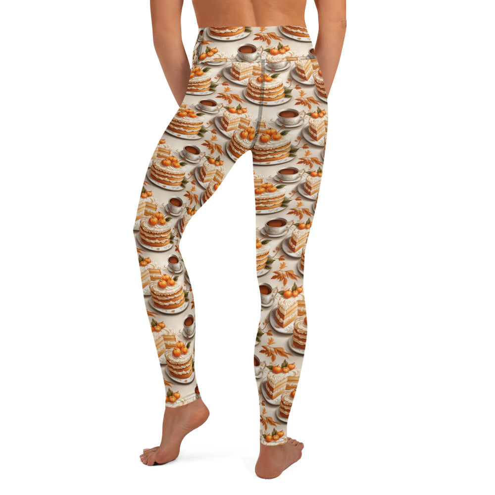 Yoga Leggings Autumn Spice & Pumpkin Pie