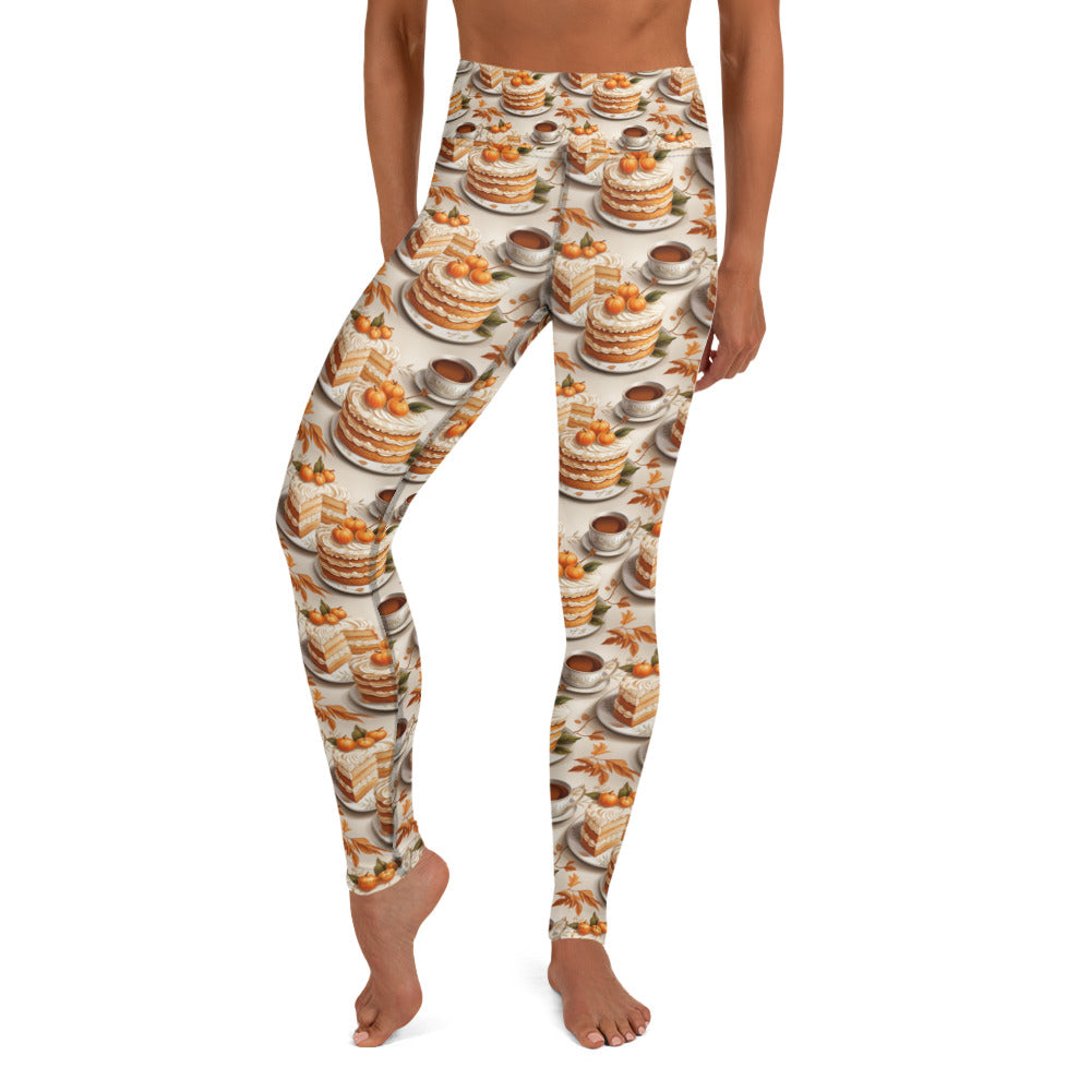 Yoga Leggings Autumn Spice & Pumpkin Pie