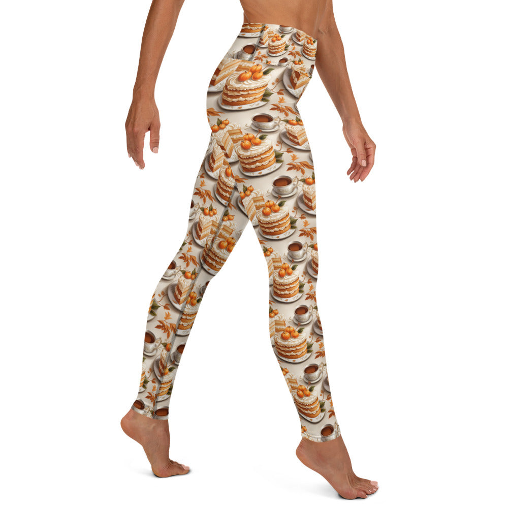 Yoga Leggings Autumn Spice & Pumpkin Pie