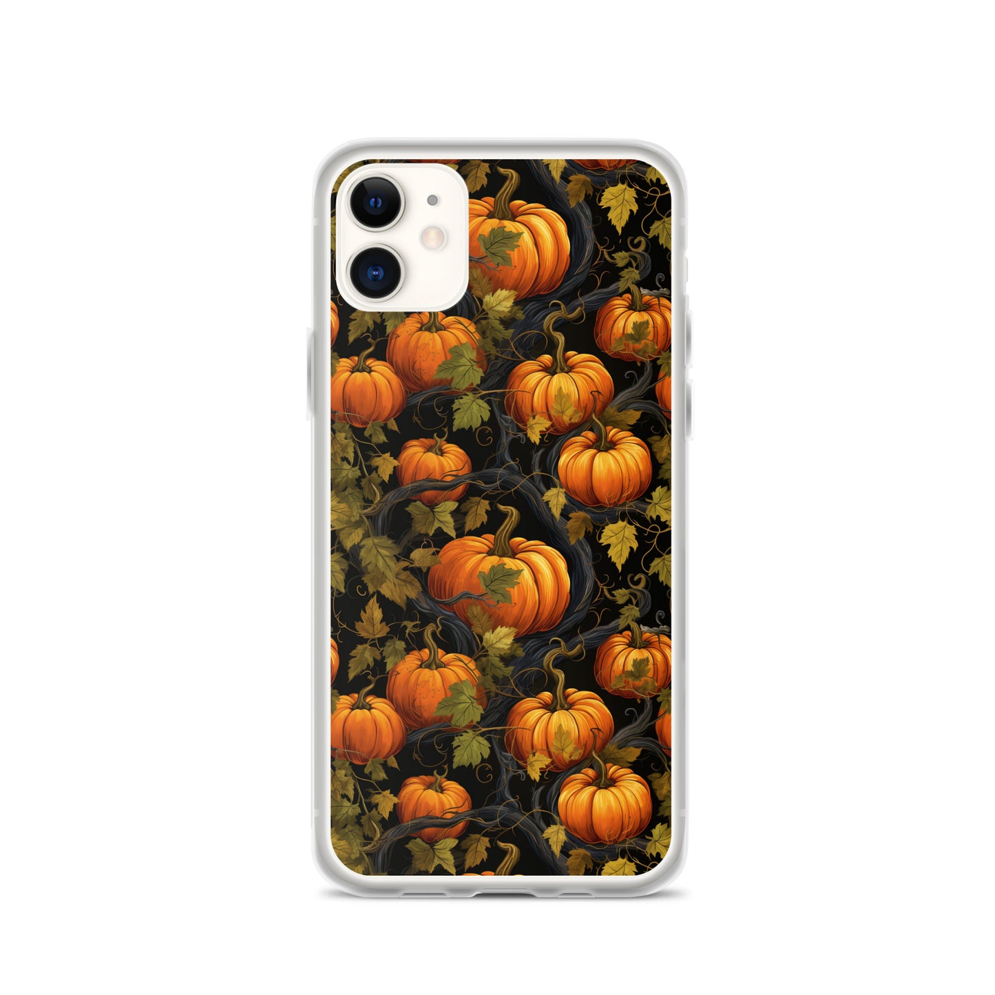 Clear Case for iPhone® Halloween Pumpkin Harvest #1