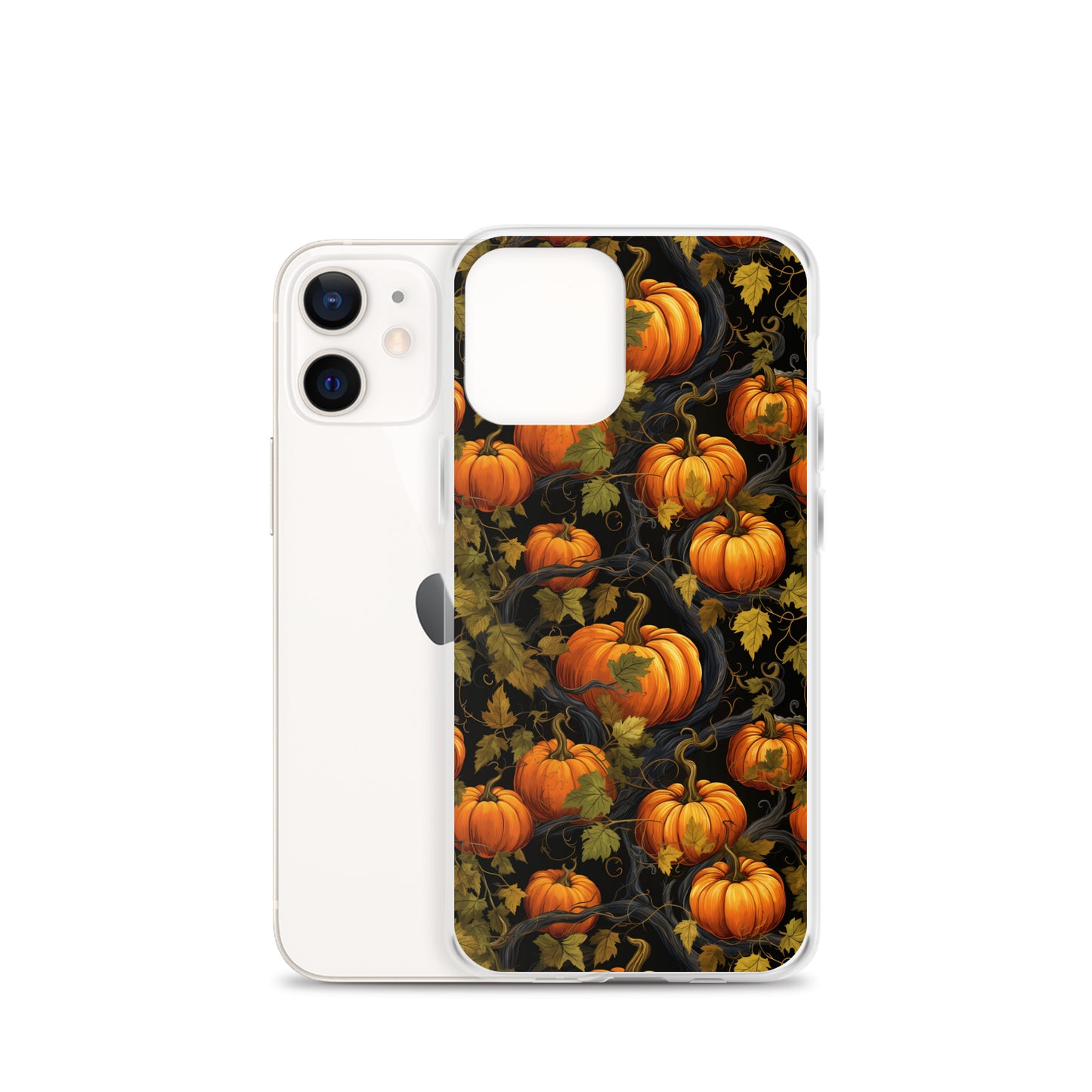 Clear Case for iPhone® Halloween Pumpkin Harvest #1