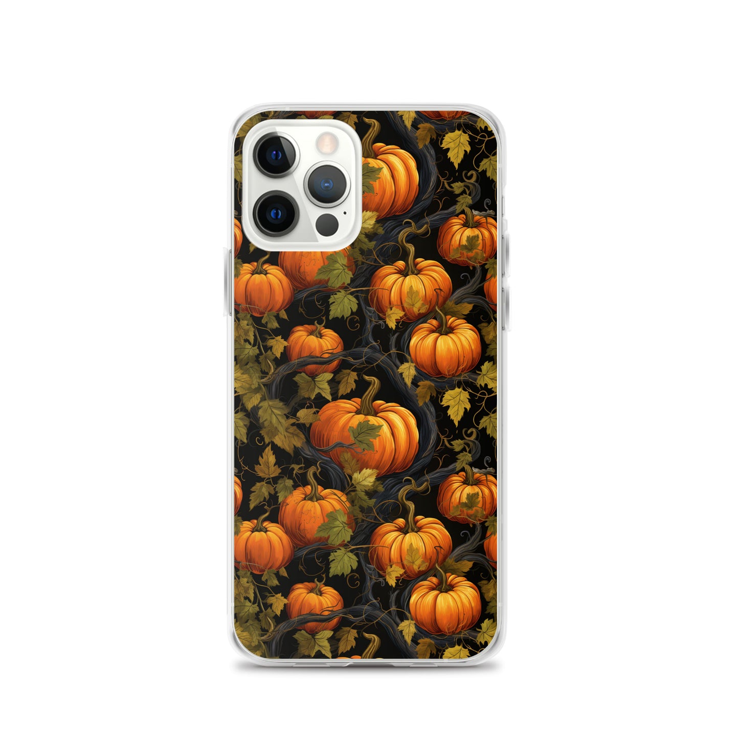 Clear Case for iPhone® Halloween Pumpkin Harvest #1