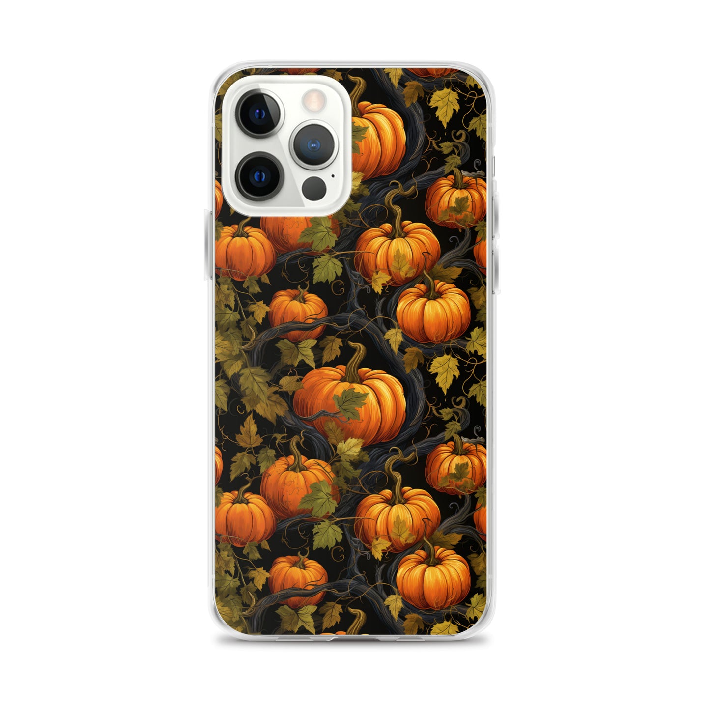 Clear Case for iPhone® Halloween Pumpkin Harvest #1