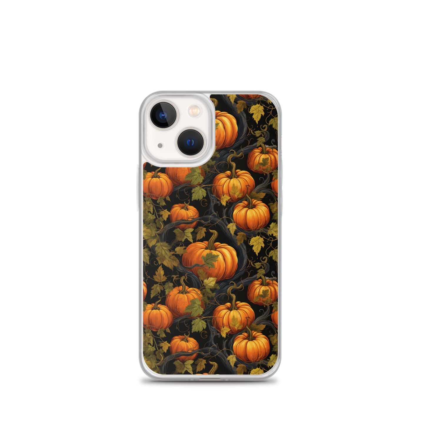 Clear Case for iPhone® Halloween Pumpkin Harvest #1