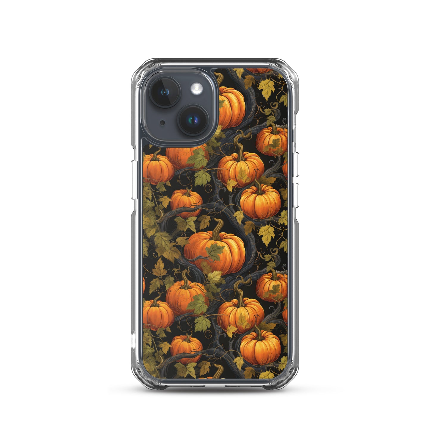 Clear Case for iPhone® Halloween Pumpkin Harvest #1