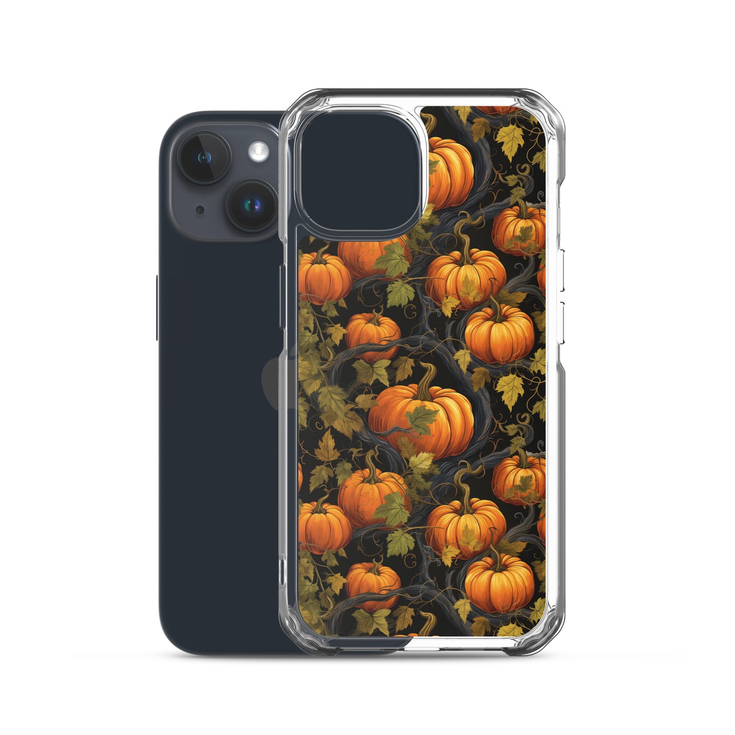 Clear Case for iPhone® Halloween Pumpkin Harvest #1