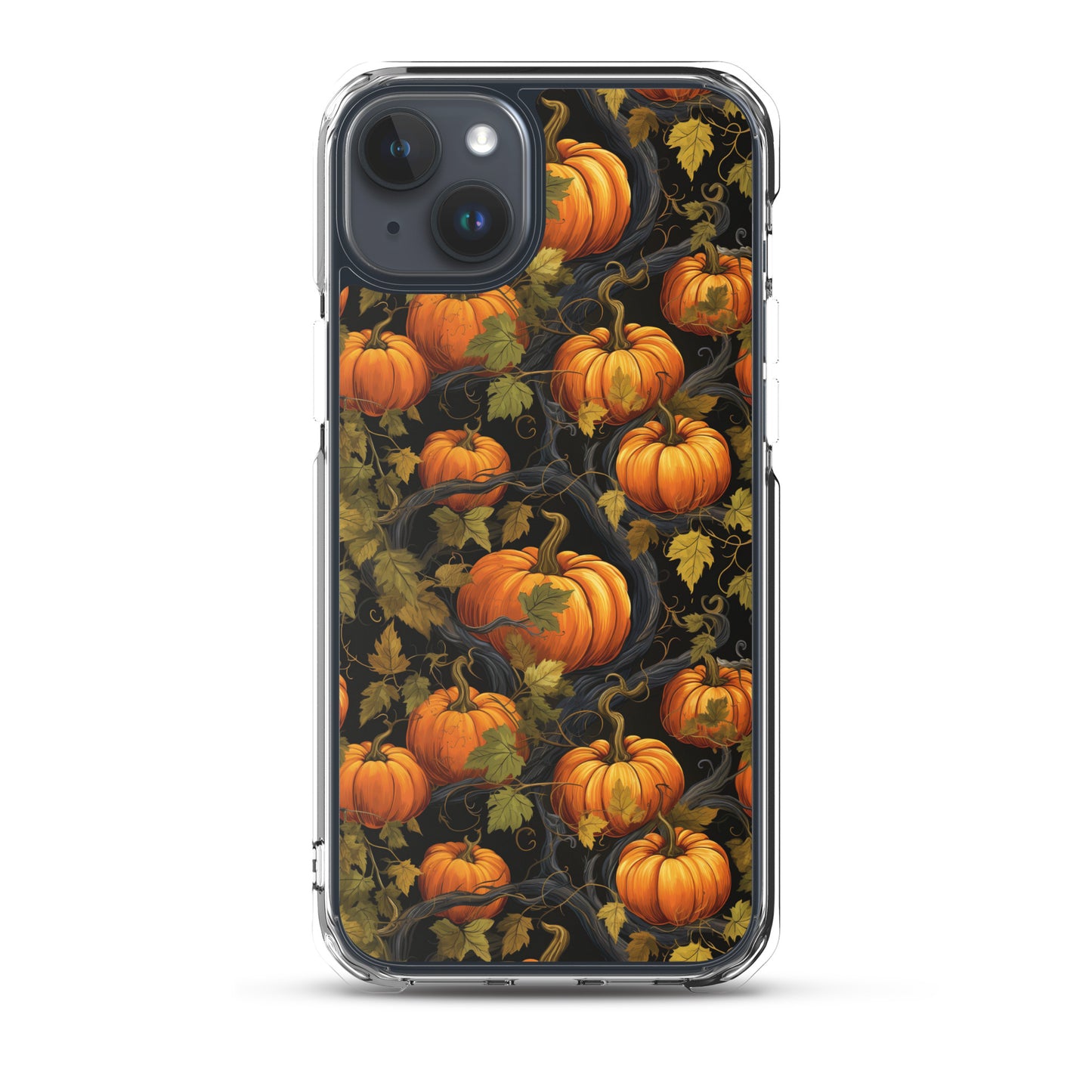 Clear Case for iPhone® Halloween Pumpkin Harvest #1