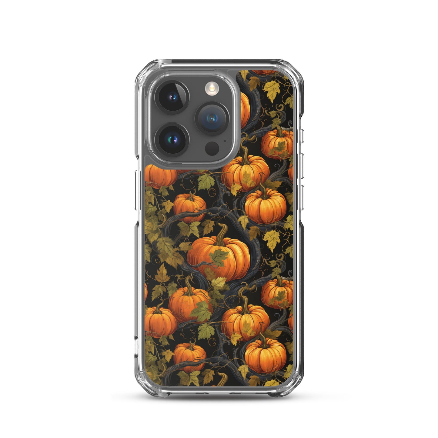 Clear Case for iPhone® Halloween Pumpkin Harvest #1