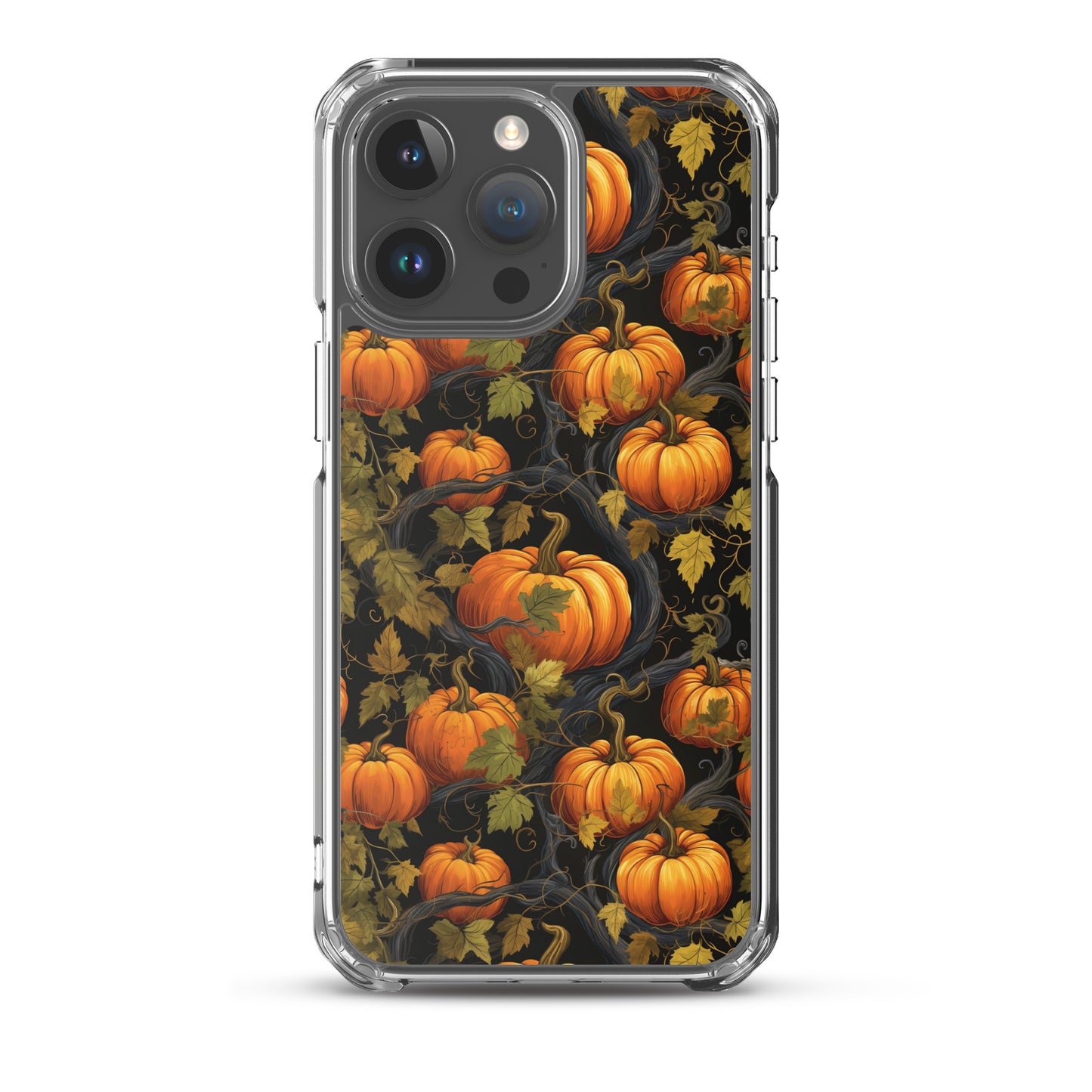 Clear Case for iPhone® Halloween Pumpkin Harvest #1