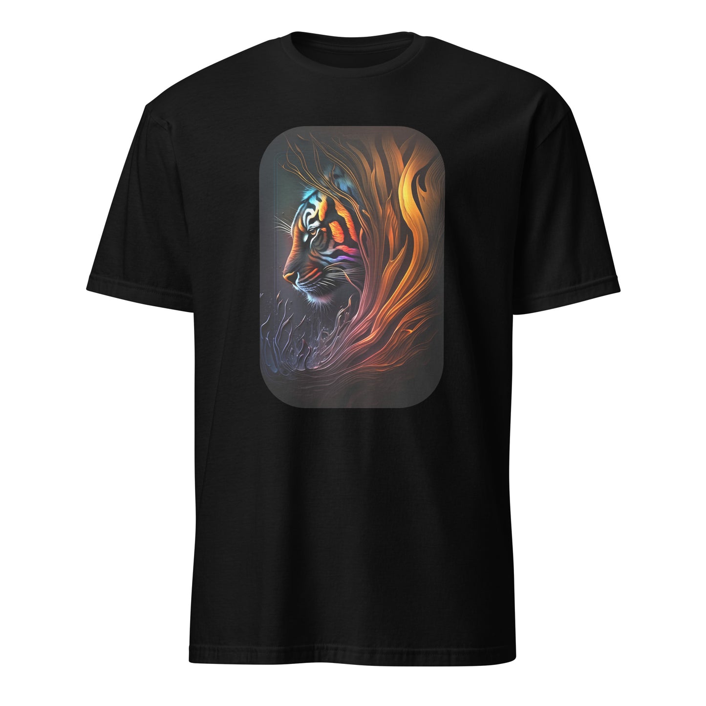 T-Shirt Polluted World Burning Tiger